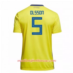 Maillot/Tenue Suède Olsson 5 Domicile Coupe du monde 2018
